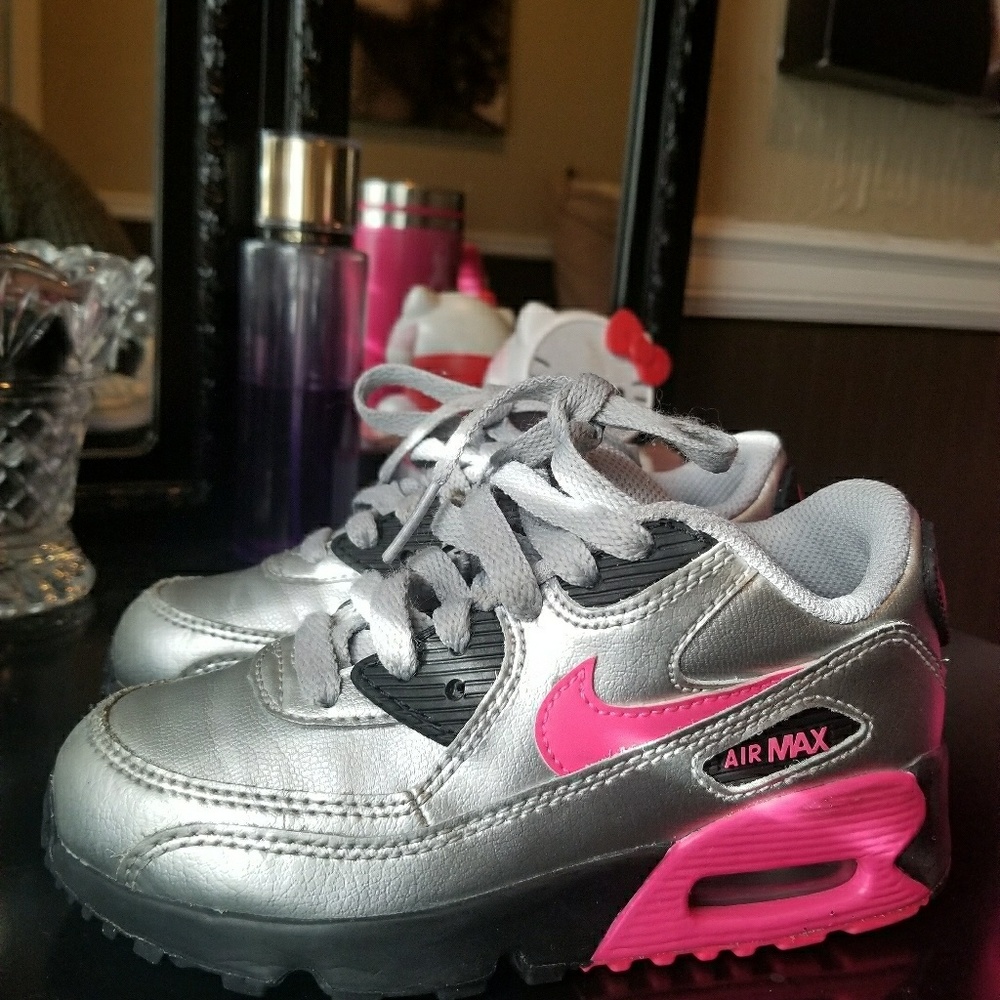 AIR MAX 90 LEATHER LOW PRESCHOOL LIFESTYLE SHOE (M